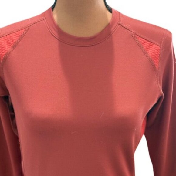 The North Face Long Sleeve Running Shirt in Burgundy – Size Small - Picture 2 of 10